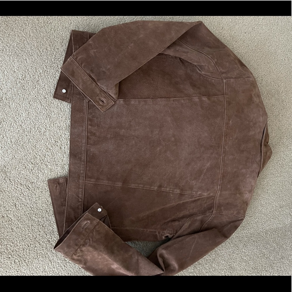 Xoxo leather snd suede jacket - Picture 3 of 6